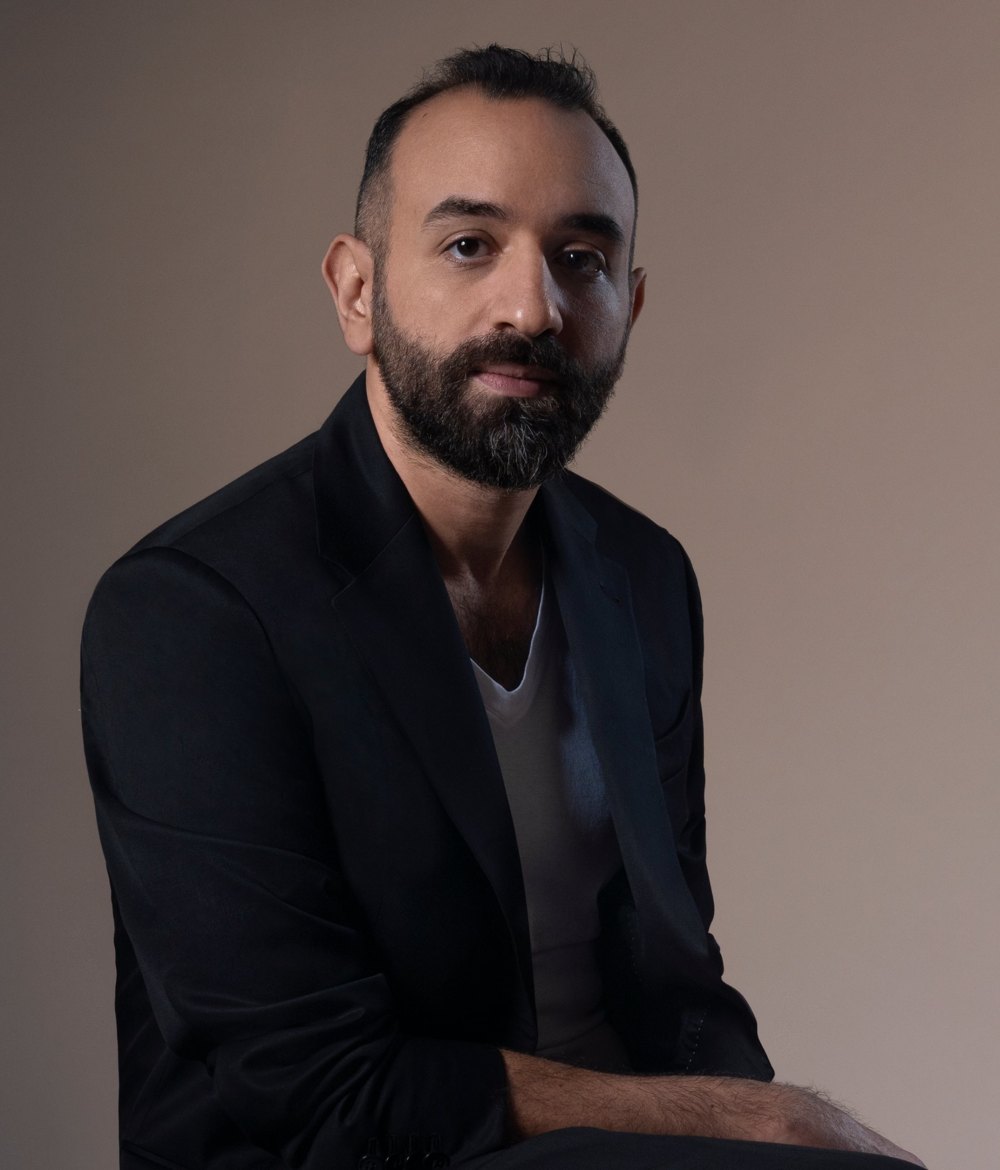 Studio portrait of Amr Salama
